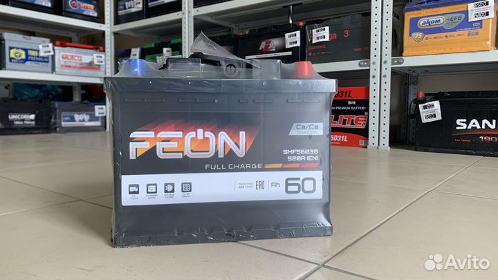 Аккумулятор feon 60 Ah
