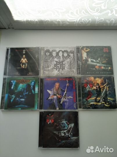 Cd диски Michael Schenker - 7 штук