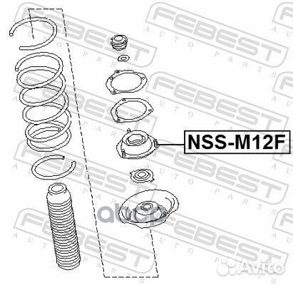 NSS-M12F опора переднего амортизатора Nissan A