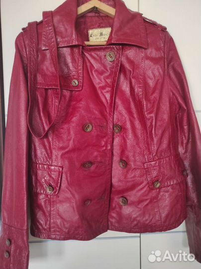 Куртка кожаная женская 46 48 натуральная