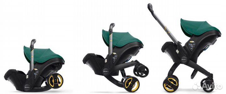 Коляска люлька и автокресло дуна