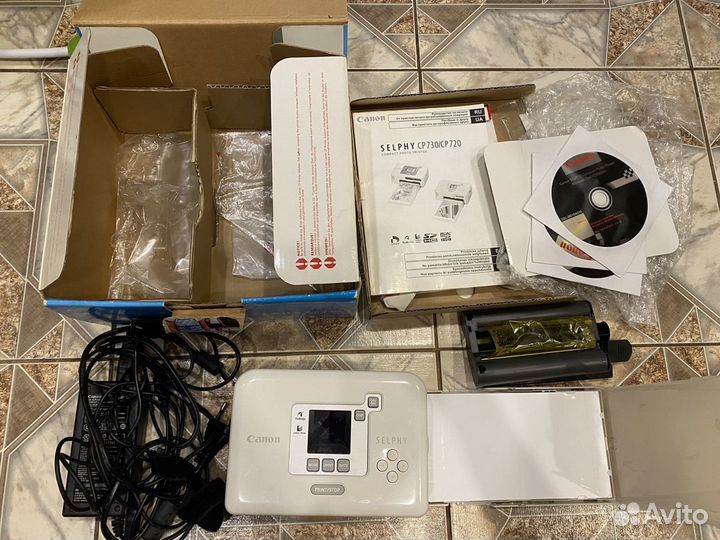 Фотопринтер canon selphy cp 720