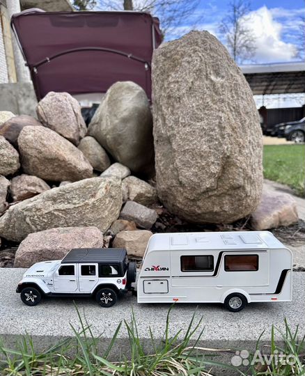 Машинка металлическая Джип Рубикон