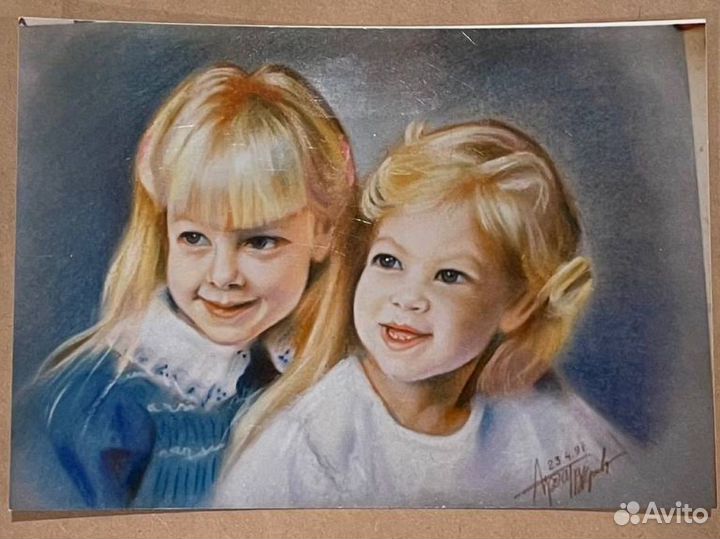 Картина маслом портрет на заказ по фото