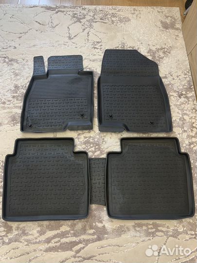 Резиновые коврики Seintex для Mazda6