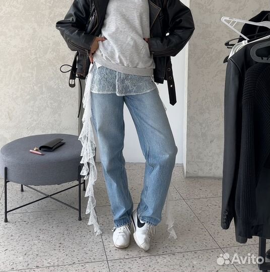 Пояс -баска из кружева