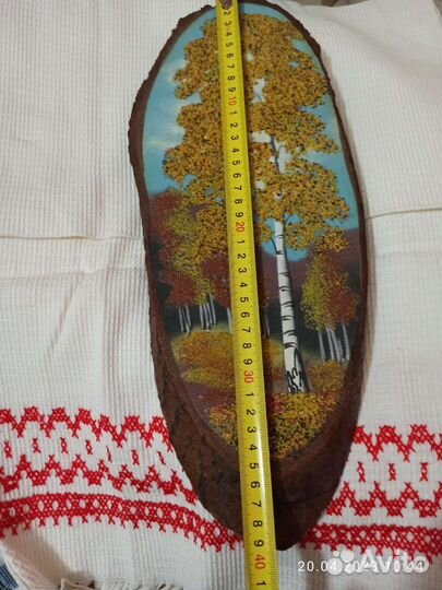 Настенное панно из поделочного камня