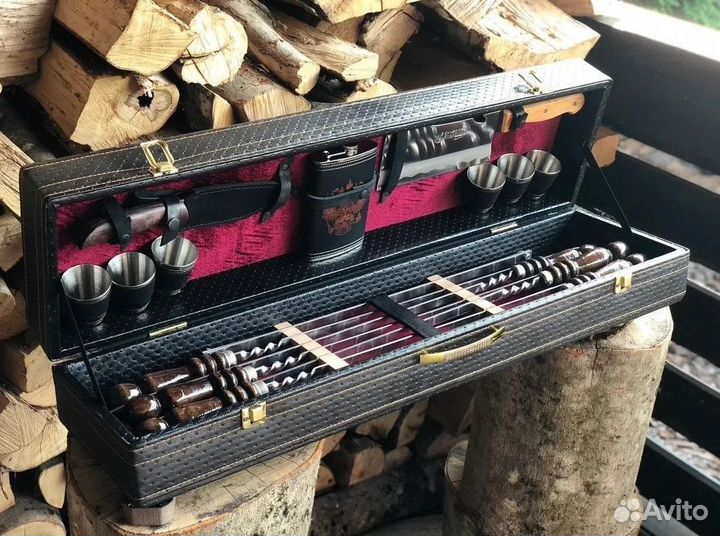 Шампура в кейсе