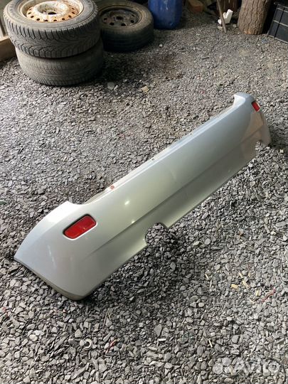 Задний бампер лада калина хечбек