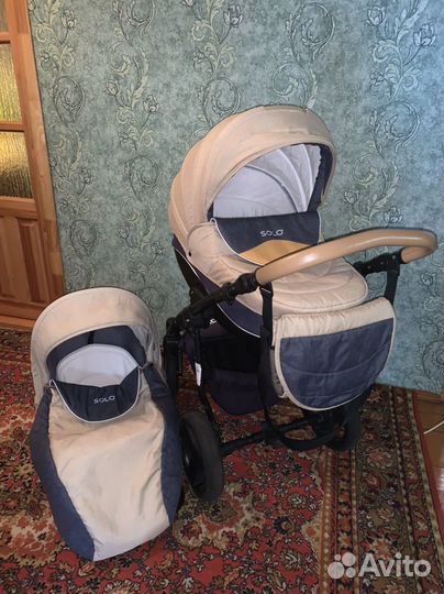 Коляска 2 в 1 Rudis solo