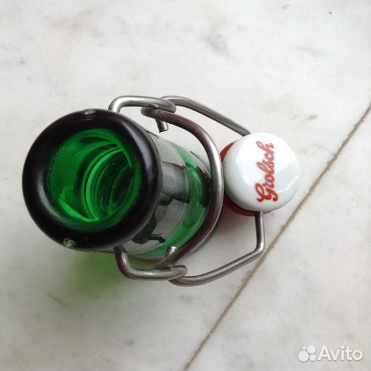 Бутылка и открывалка для бутылок Grolsch