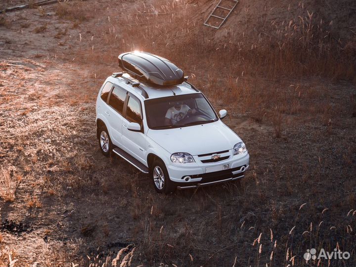 Автобокс Broomer Venture 430 Л, Черный глянец