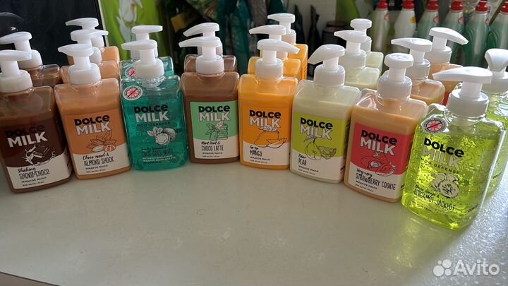 Косметика мыло, гели, дезодоранты Dolce milk