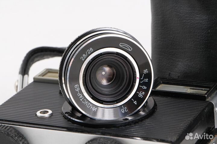 Редкая версия Чайка-3 с Индустар-69 28 mm f/ 2.8