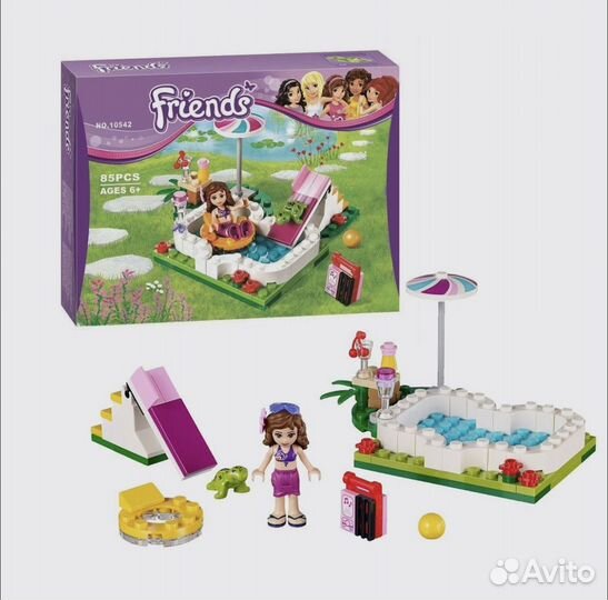 Конструктор lego Friends Маленький бассейн Оливии