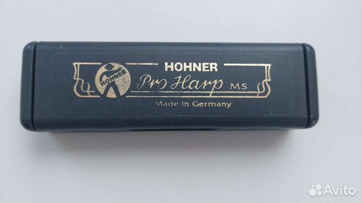 Губная гармошка hohner pro harp ms C