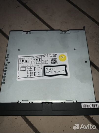 Штатная магнитола на volkswagen