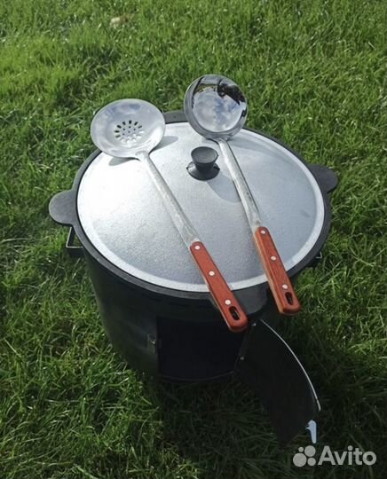 Казан чугунный 16 литров