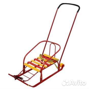 Санки с колесами
