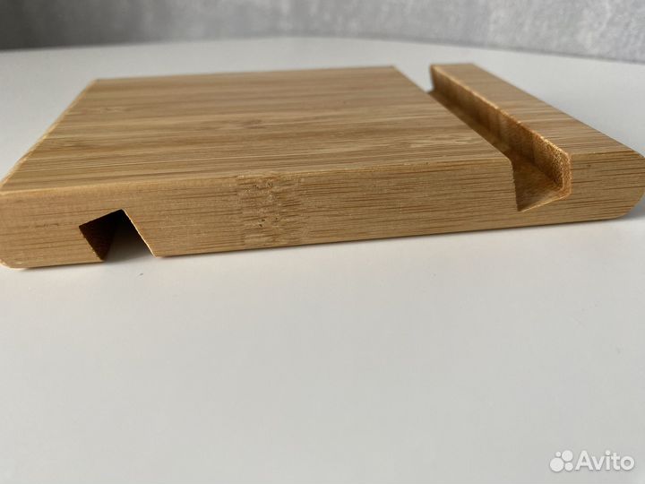 Подставка для телефона IKEA из дерева
