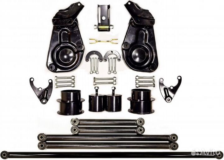 Лифт комплект на Ниву шеви +50мм niva