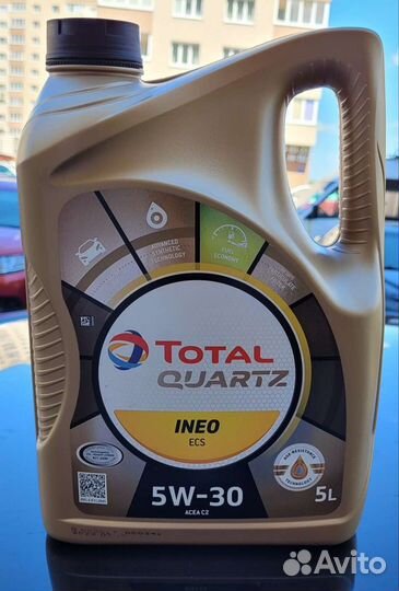 Total Quartz Ineo ECS 5W30 5 литров