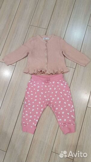 Пакет вещей на девочку 3-6-9 месяцев