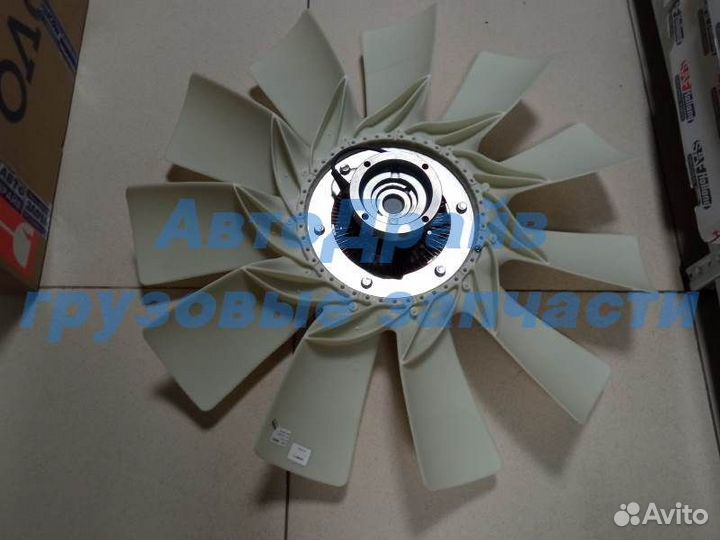 Вискомуфта Вольво Фш12 Фш16 с крыльчаткой 750 мм