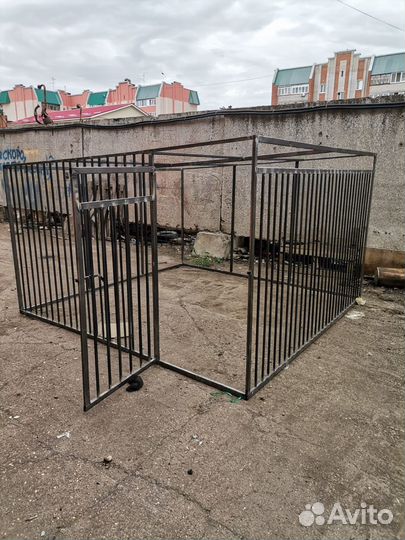 Изготовление вольеров для собак. Клетка, вольер