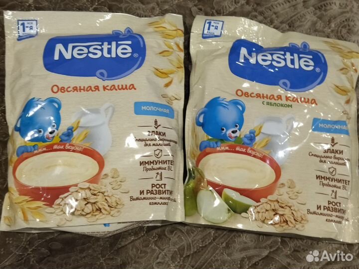 Детские каши молочные