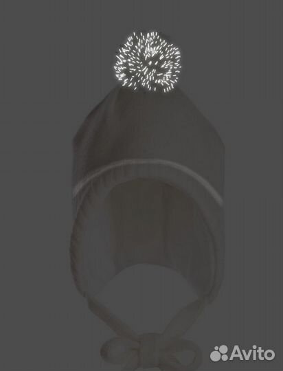 Зимняя детская шапка 42-44 (шесть)