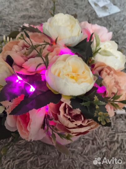 Искусственные цветы букет