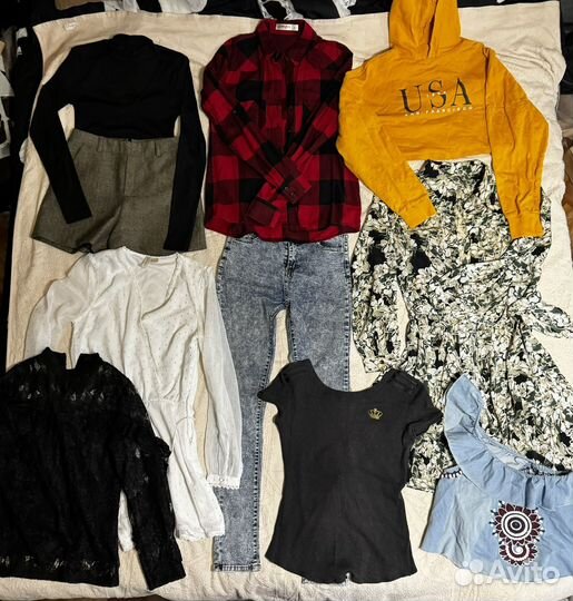 Пакет женских вещей (10 шт) р-р S