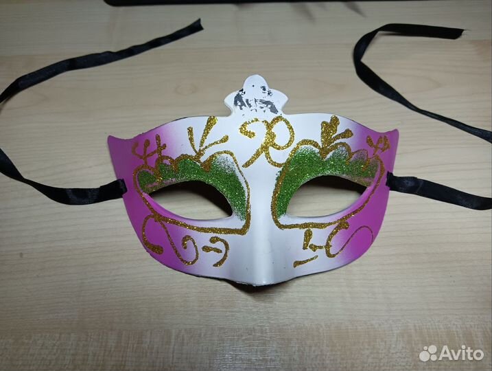 Новогодняя маска