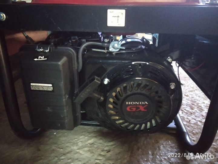 Бензиновый генератор Honda eg5500cxs