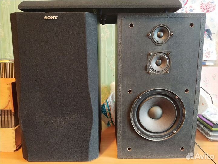 Колонки Sony и Вега
