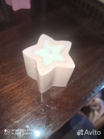 Ароматическая свеча ручной работы