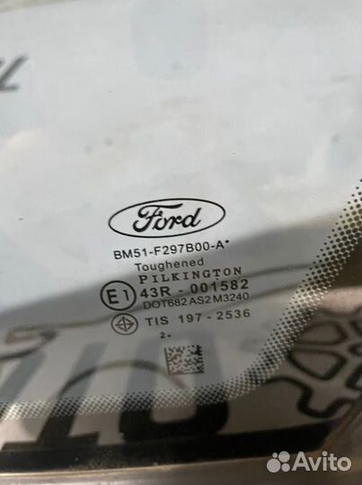 Стекло заднее правое Ford Focus 3 iqdb 2012