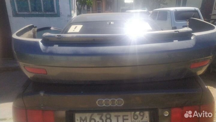 Задний бампер на priora