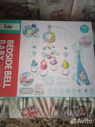 Электро Карусель на кроватку