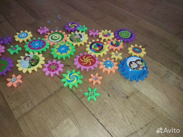 Игрушка шестеренки-калейдоскоп