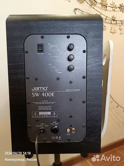 Ресивер, сабвуфер, центральная и 1 фронтальная