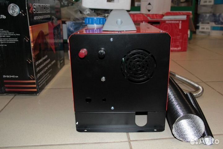 Автономный отопитель в корпусе 5кВт дизельный 12V