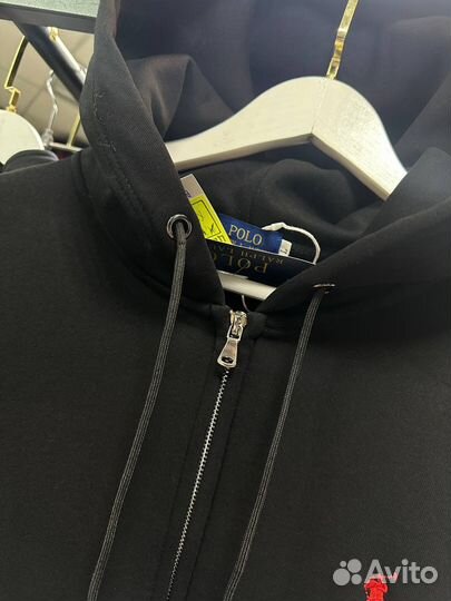 Зип худи polo ralf lauren на флисе