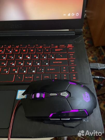 Игровой ноутбук msi gf63