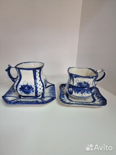 Чайные кофейные пары чашка с блюдцем