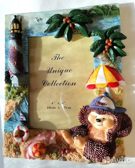 Фоторамка 10см х 15см керамическая