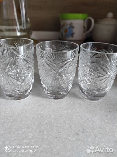 Рюмки, стопки