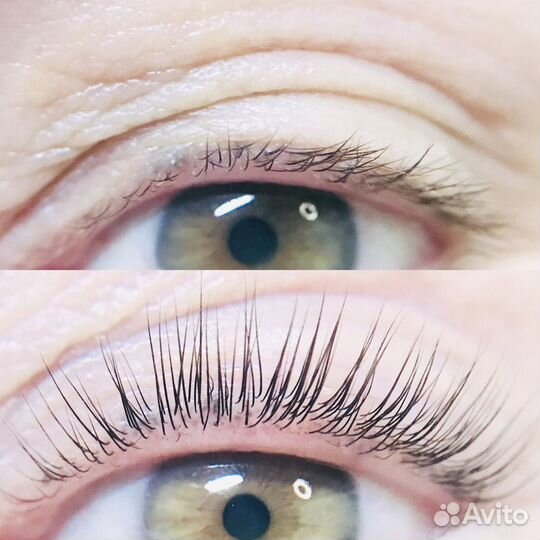 Ламинирование ресниц и бровей