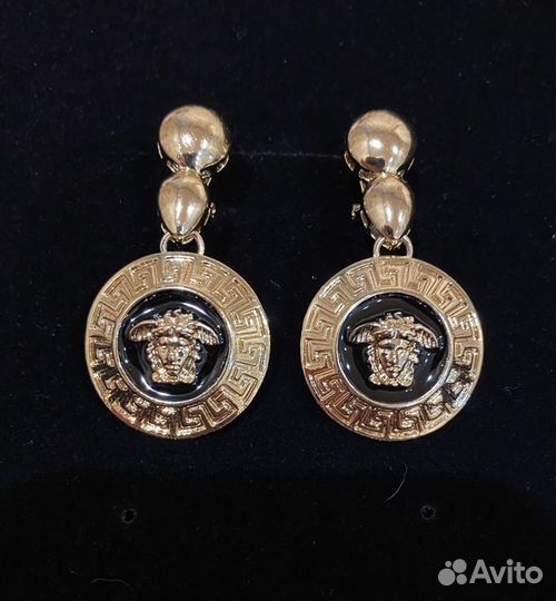 Серьги versace
